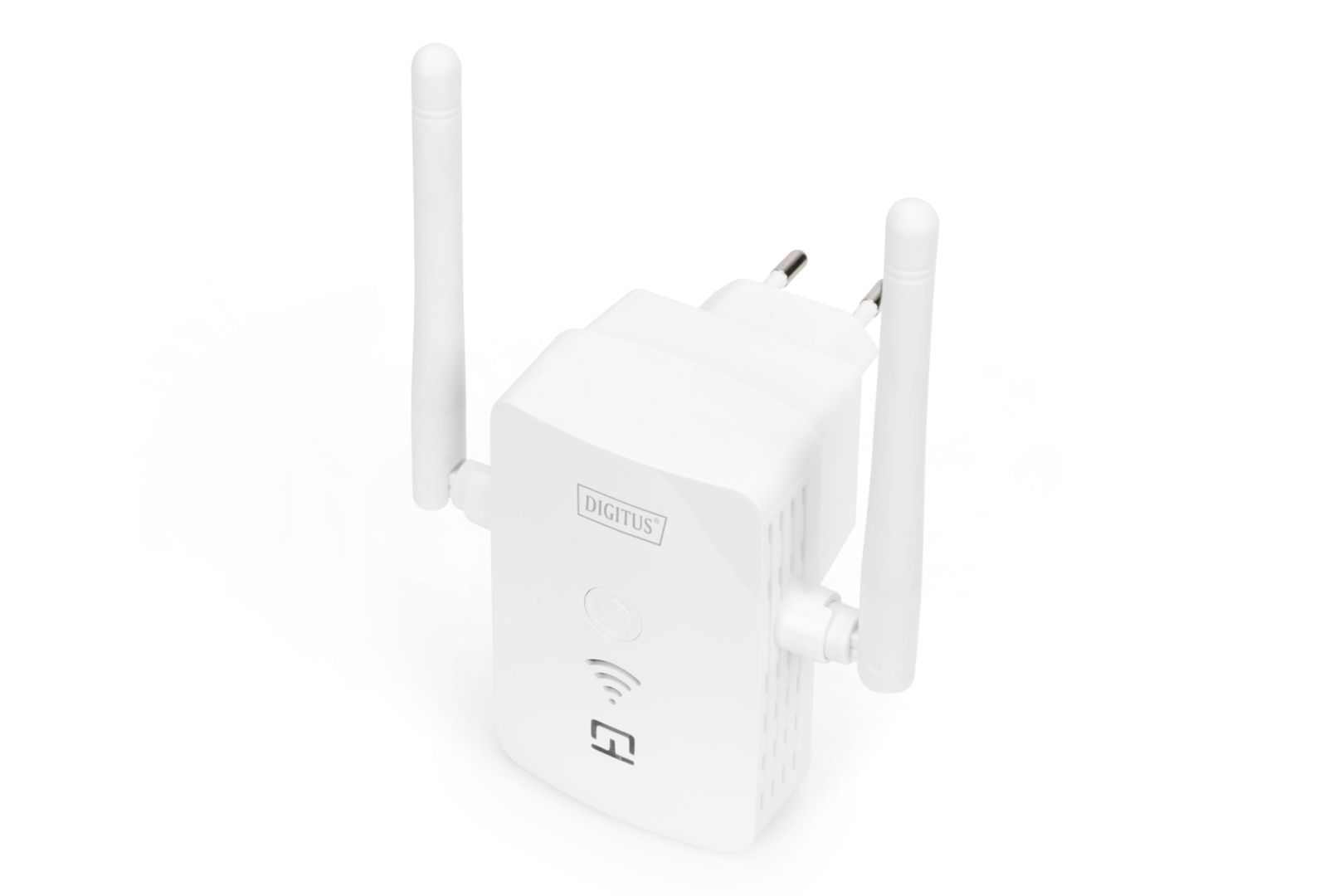 Digitus 300Mbps Wireless Repeater / Access Point 2.4GHz + USB Charging Port White