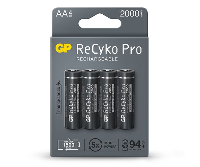 GP ReCyko Pro 2000mAh AA Ni-MH akkumulátor 4db/csomag