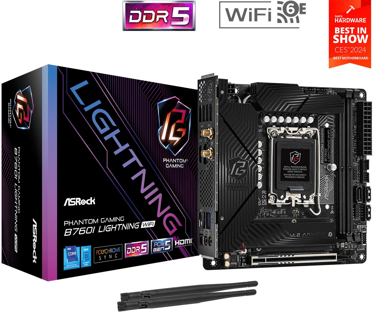 ASRock B760I PG Lightning WiFi