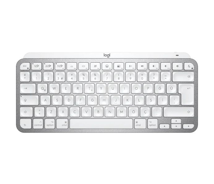 Logitech MX Keys Mini for Mac wireless keyboard Pale Grey US