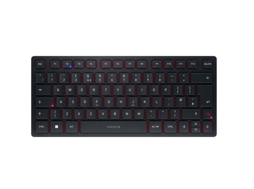 Cherry KW 9200 Mini Wireless Keyboard Black UK