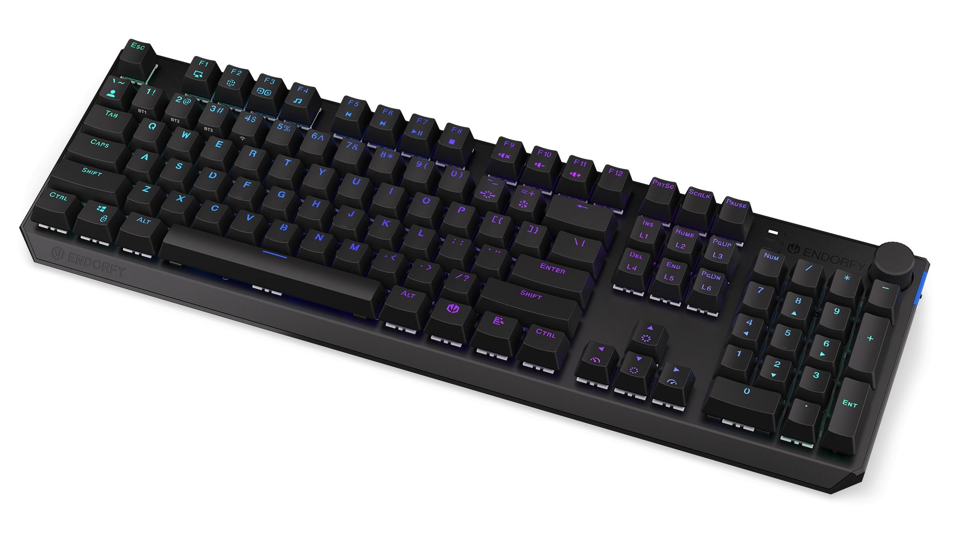 Endorfy Thock Wireless Brown Switch Mechanical Keyboard Black US