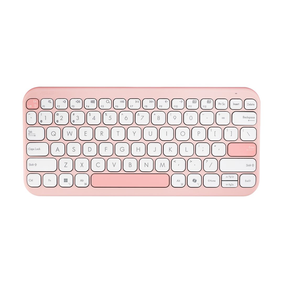 Asus Marshmallow Keyboard KW100 Wireless Keyboard Rose Clay HU