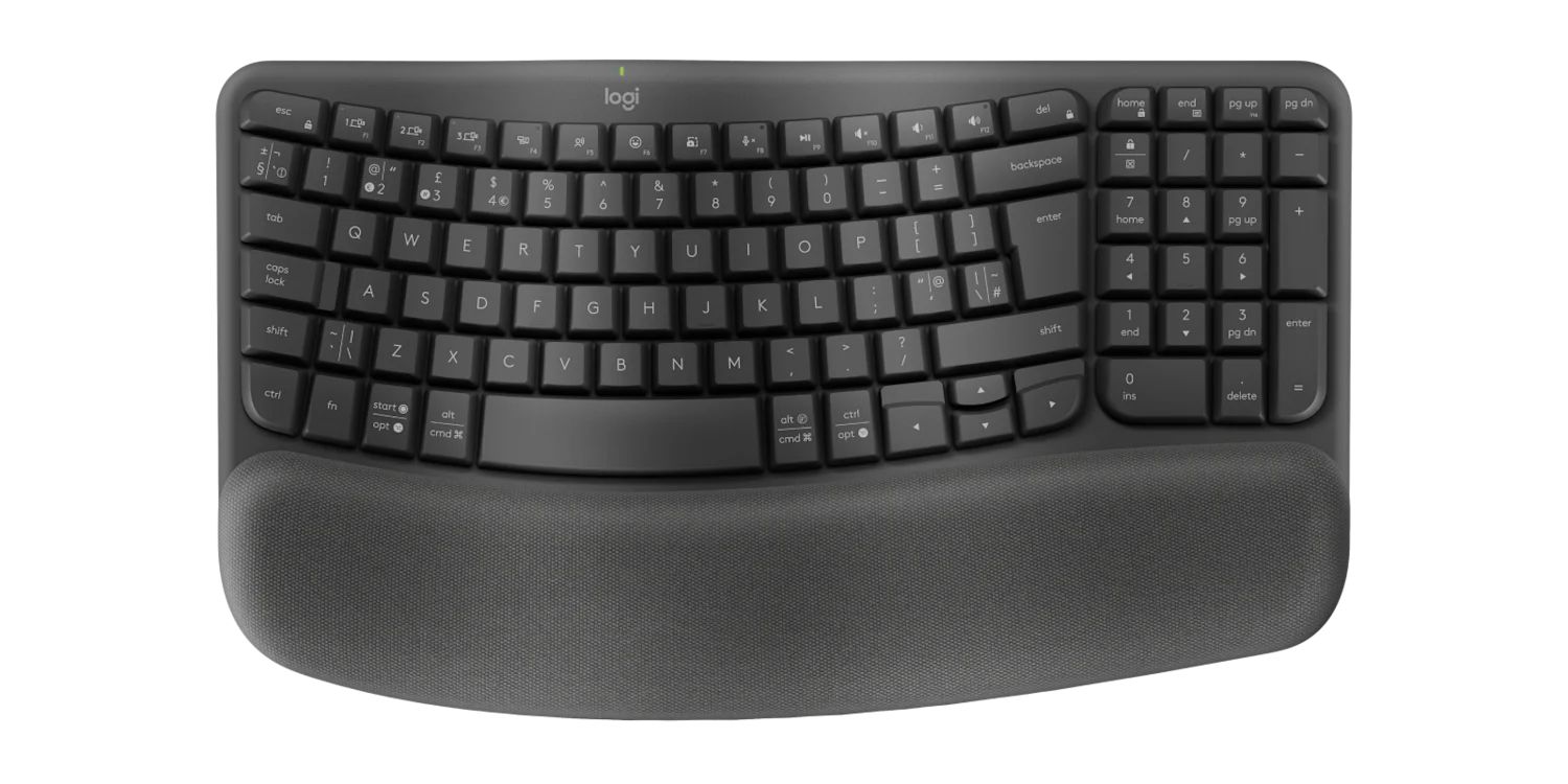 Logitech Wave Keys for Business Graphite UK