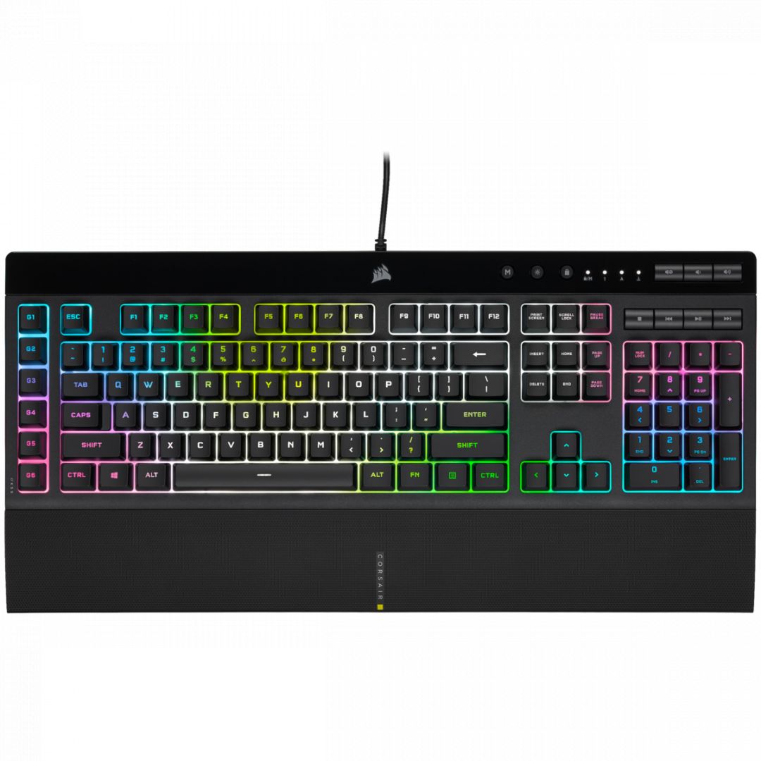 Corsair K55 RGB Pro XT Gaming keyboard Black US