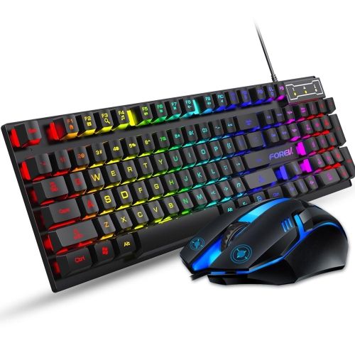 FOREV FV-Q305S RGB Gaming Keyboard Combo Balck HU