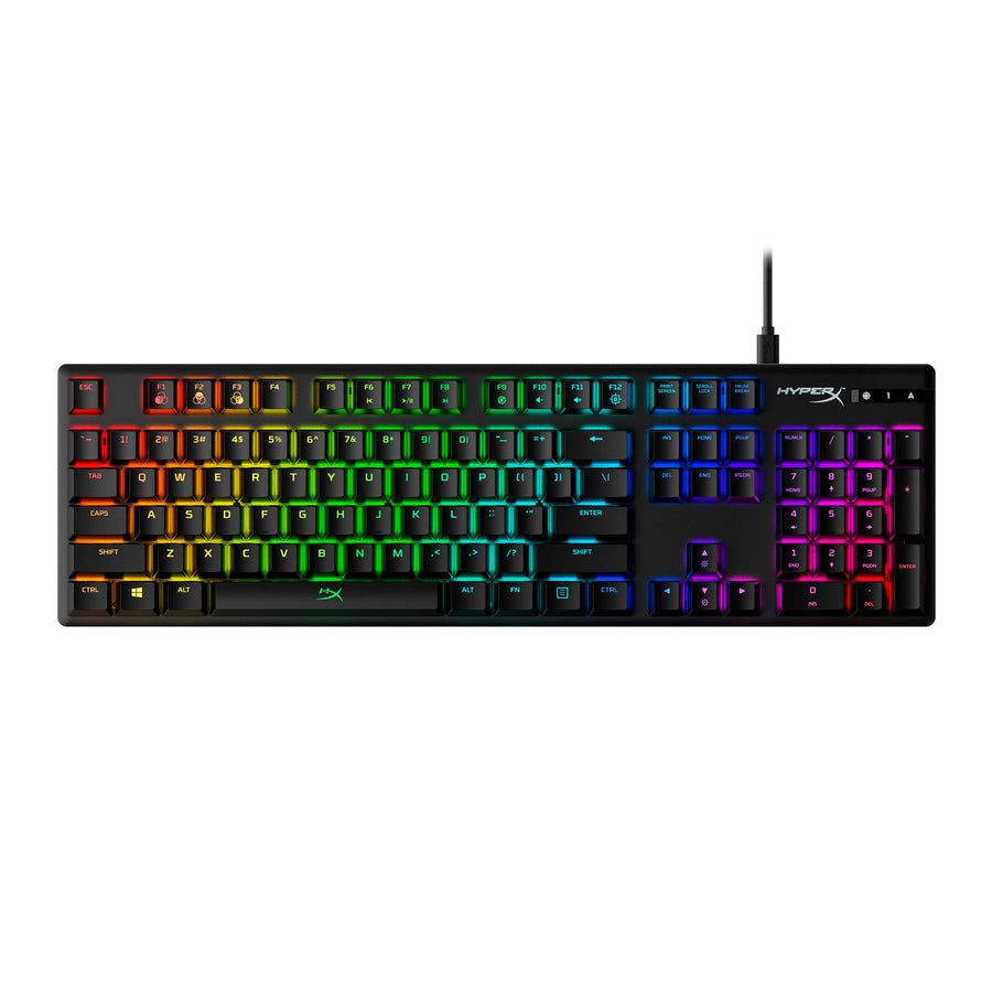 HP HyperX Alloy Origins Red Mechanical Gaming Keyboard RGB Black US