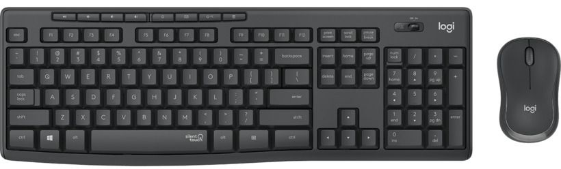 Logitech MK295 Silent Wireless Combo Black DE