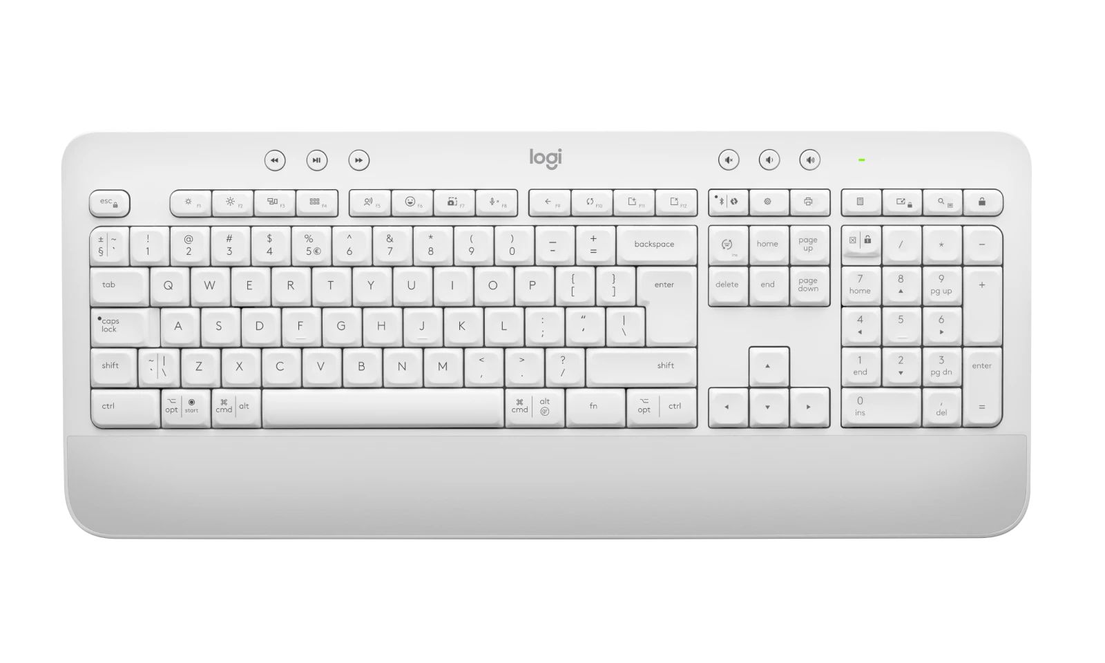 Logitech Signature K650 Wireless Keyboard Off-White HU