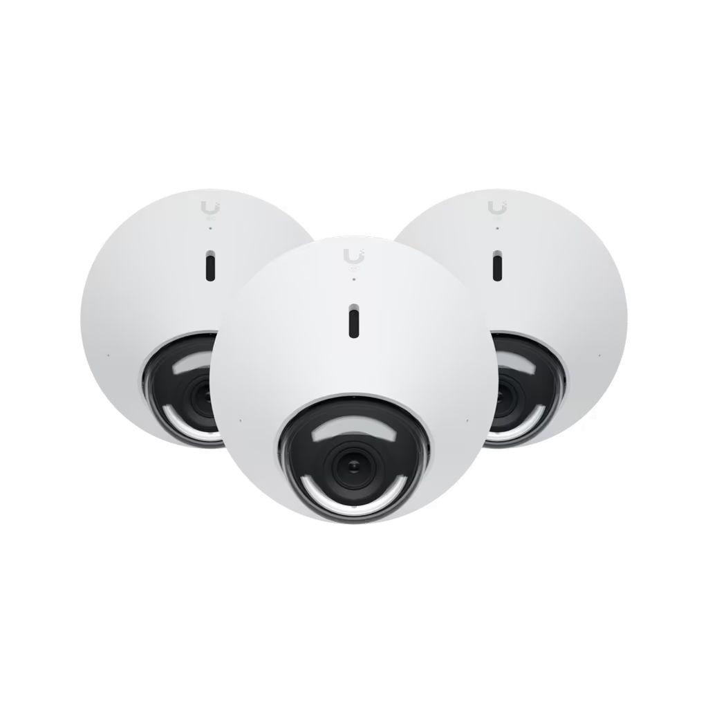 Ubiquiti UniFi UVC-G5-Dome Indoor 2K Camera White (3-Pack)