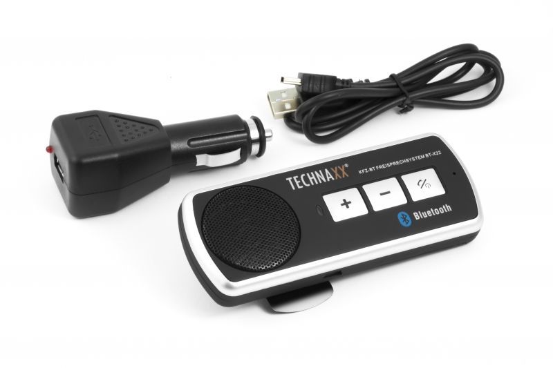 Technaxx Car-Bluetooth Handsfree System BT-X22 Black