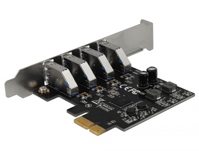 DeLock USB3.0 PCI Express Card with 4 x external Type-A female