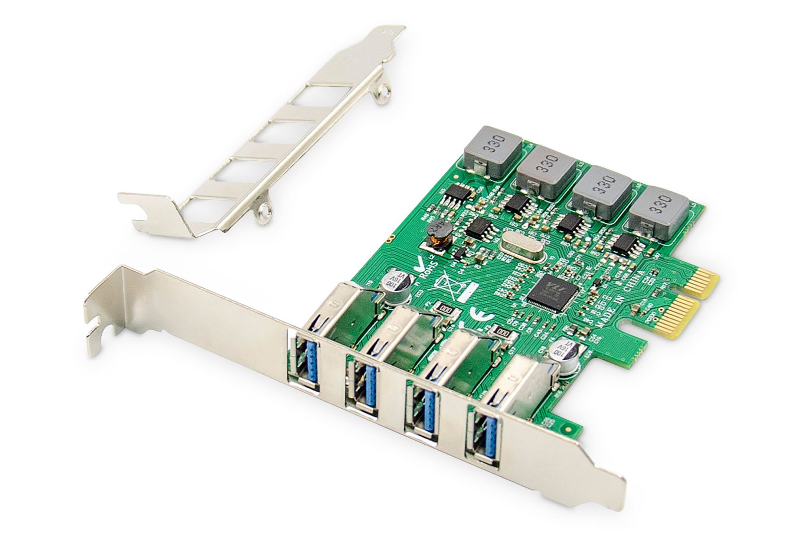 Digitus 4-Port USB 3.0 PCI Express Add-On Card