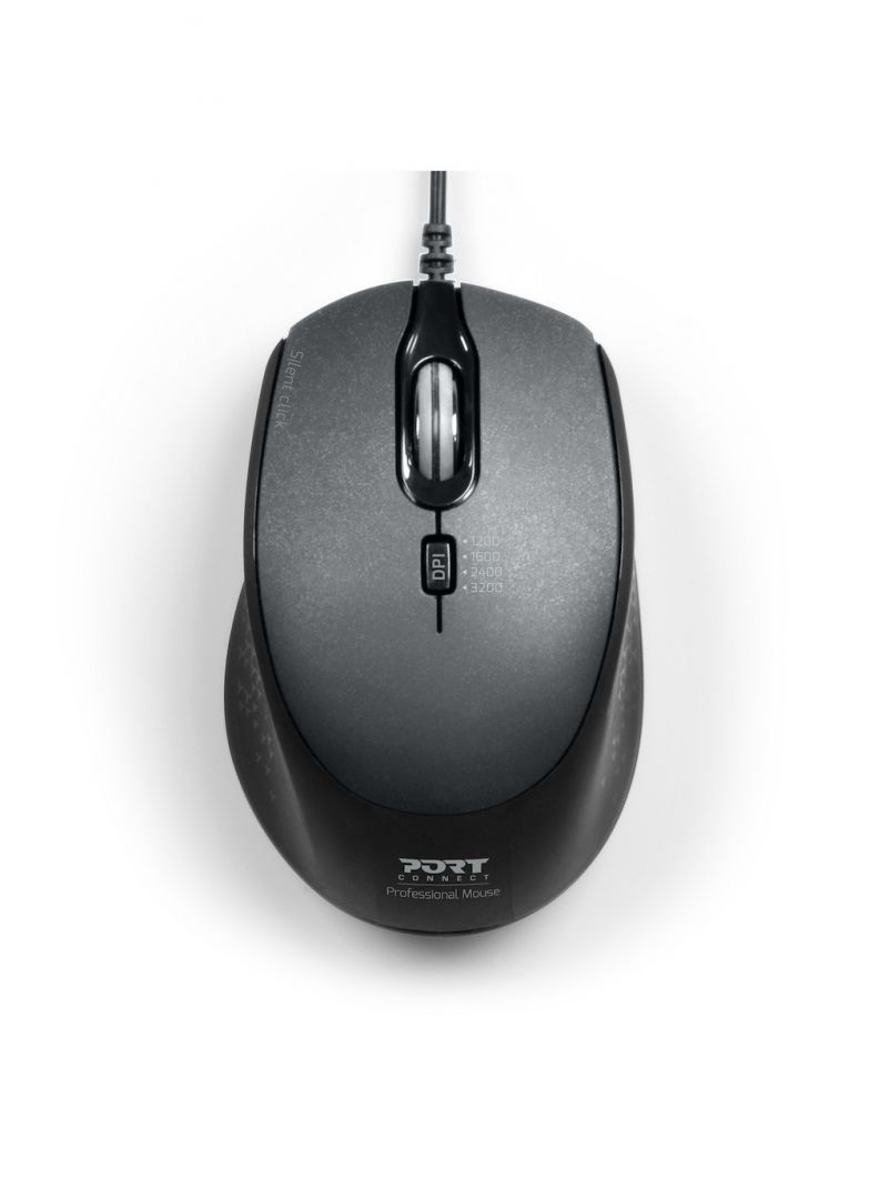 Port Designs Silent mouse Black