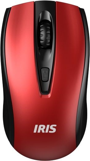 IRIS E-25 wireless mouse Black/Red