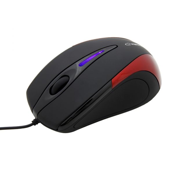 Esperanza Sirius Mouse Black/Red