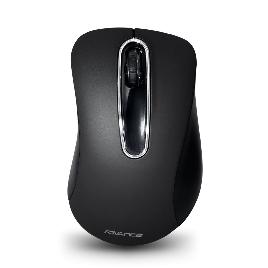 Advance Shape 3D Wireless Mouse Black