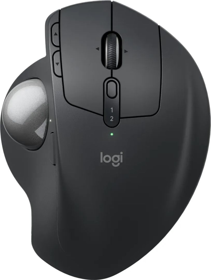 Logitech MX Ergo S Wireless Bluetooth Mouse Graphite Gray