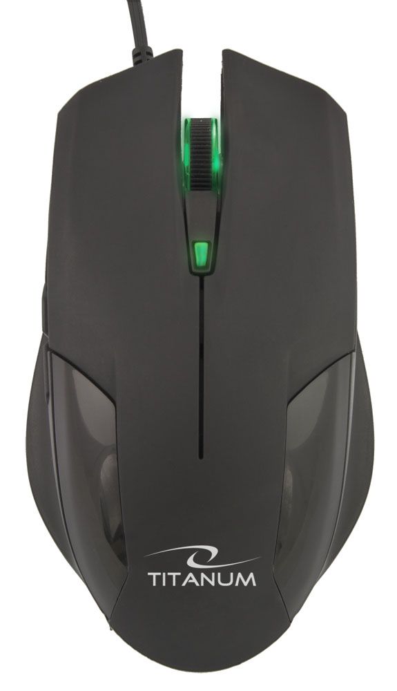 Titanium TM106 Goblin Wired Gaming Mouse Black