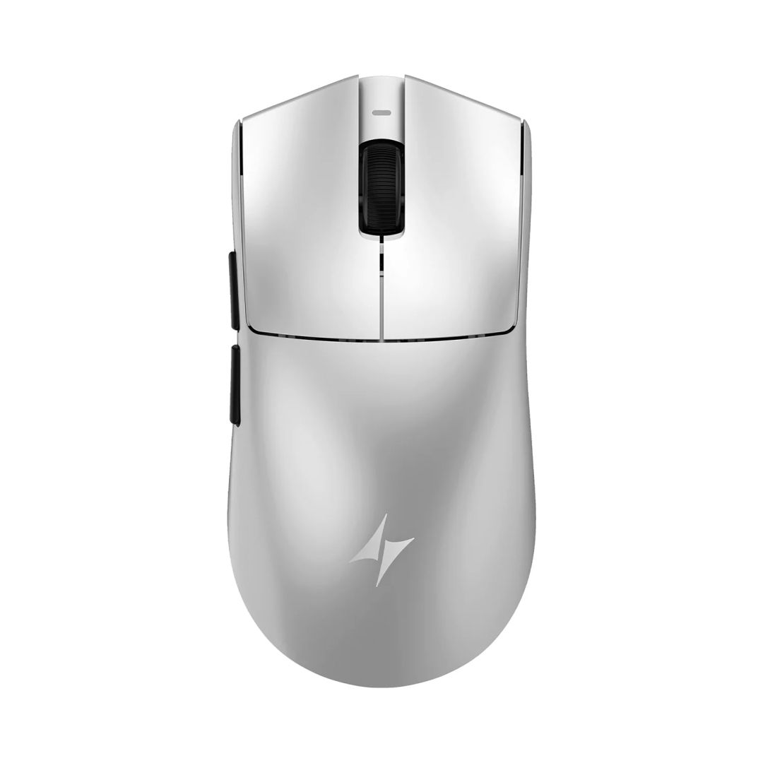 ATK Blazing Sky F1 V2 Ultimate Gaming Wireless Bluetooth Mouse Metallic Silver