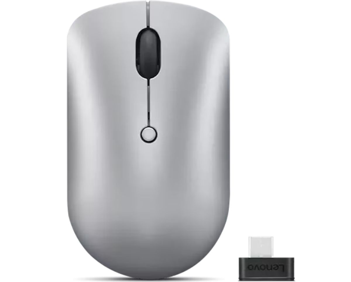 Lenovo 540 USB-C Wireless Compact Mouse Silver