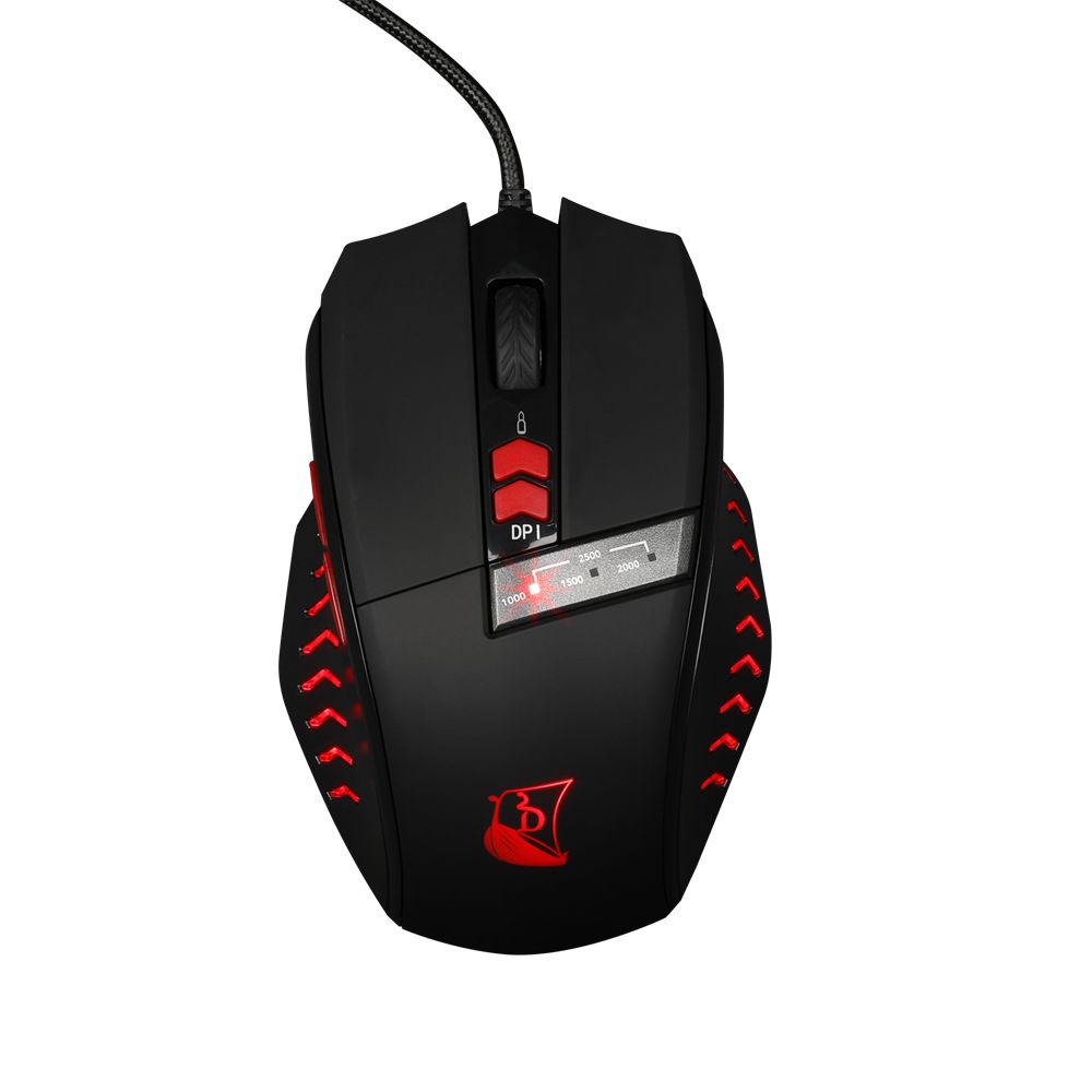 KONIX Drakkar Runemaster Evo Gaming mouse Black