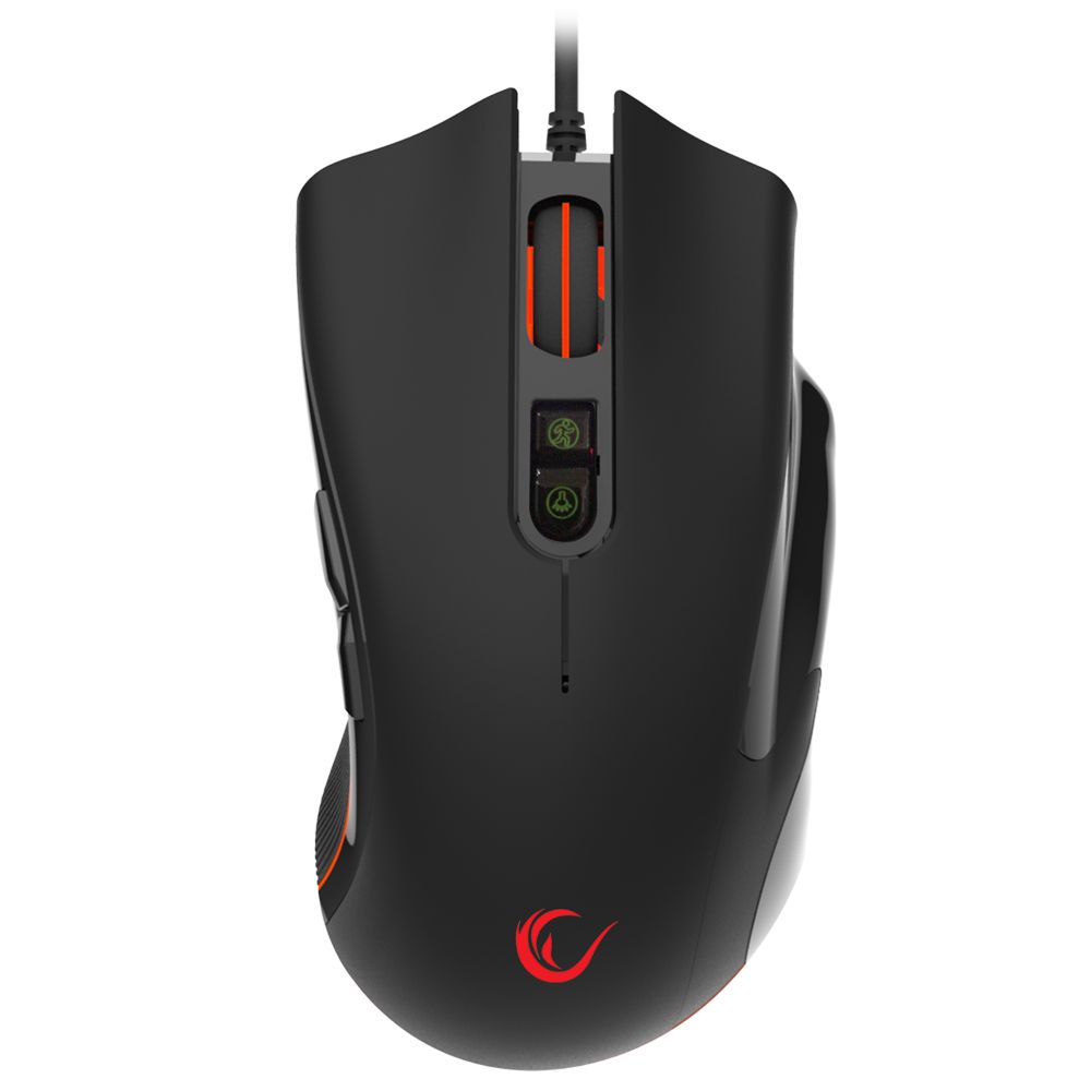 Rampage SMX-R22 Phoenix RGB Gaming mouse Black