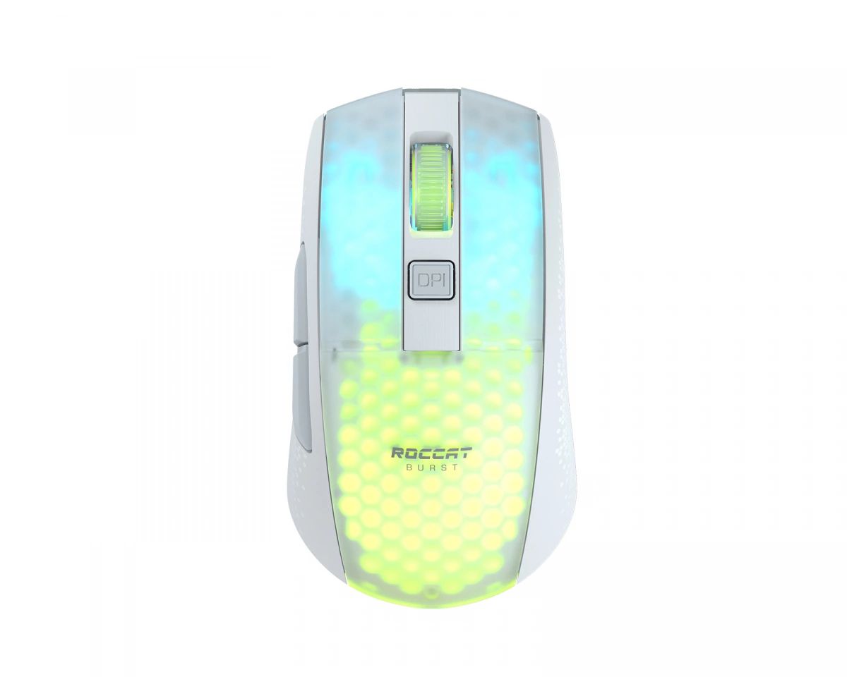 Roccat Burst Pro Air RGB Gaming Mouse White