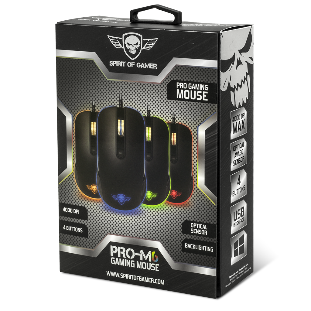 Spirit Of Gamer Pro-M6 Black