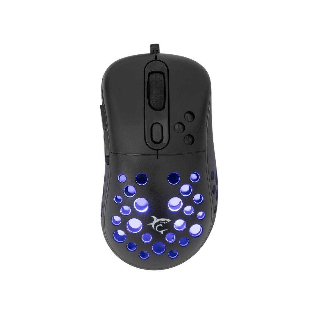 White Shark GM-5013 Azrael RGB Gamer mouse Black