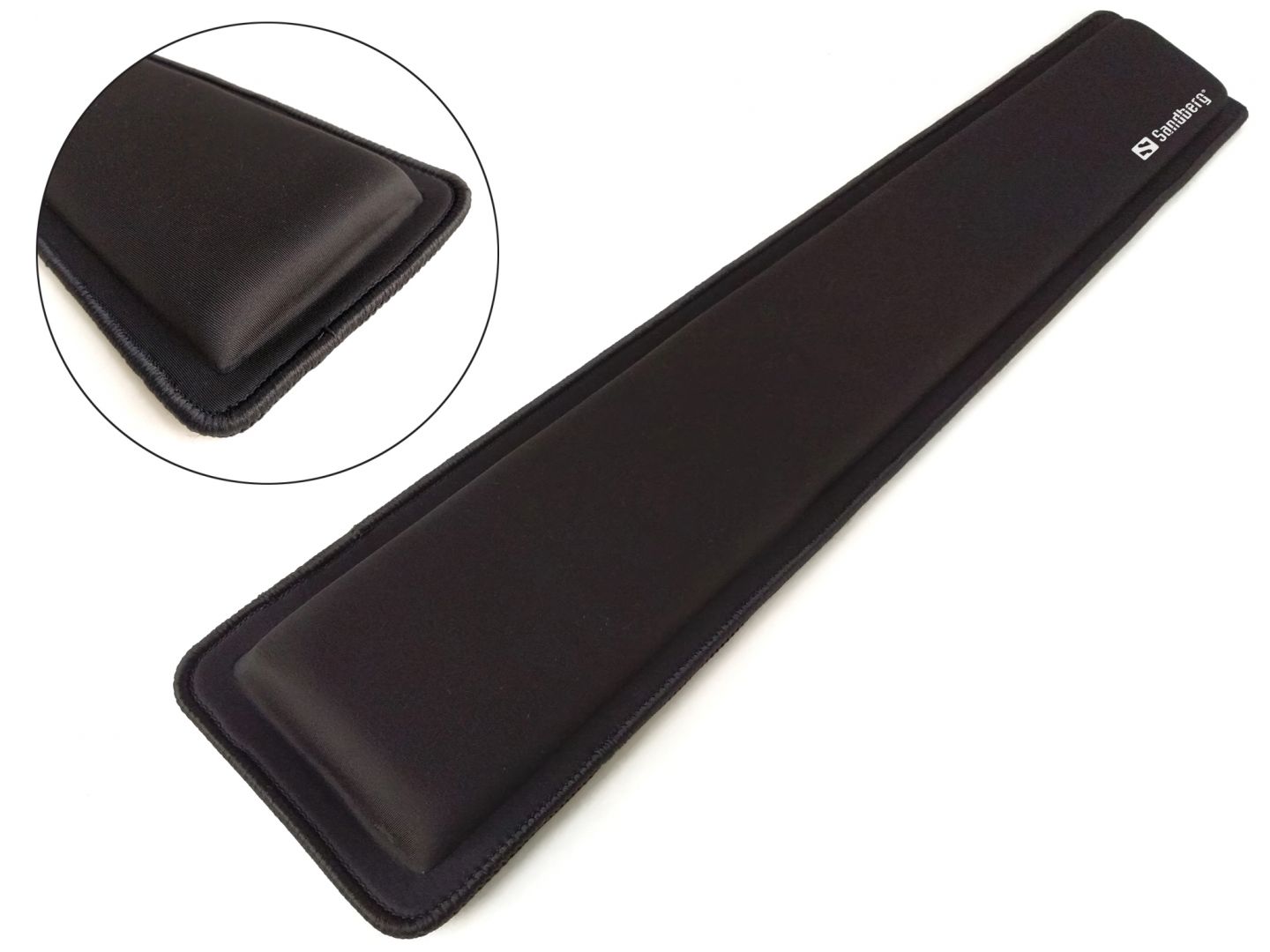 Sandberg Wrist Rest Pro XXL Egérpad Black