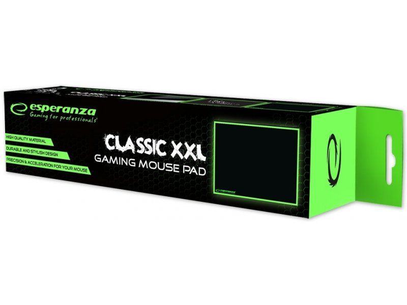 Esperanza Classic XXL Gamer Egérpad Black