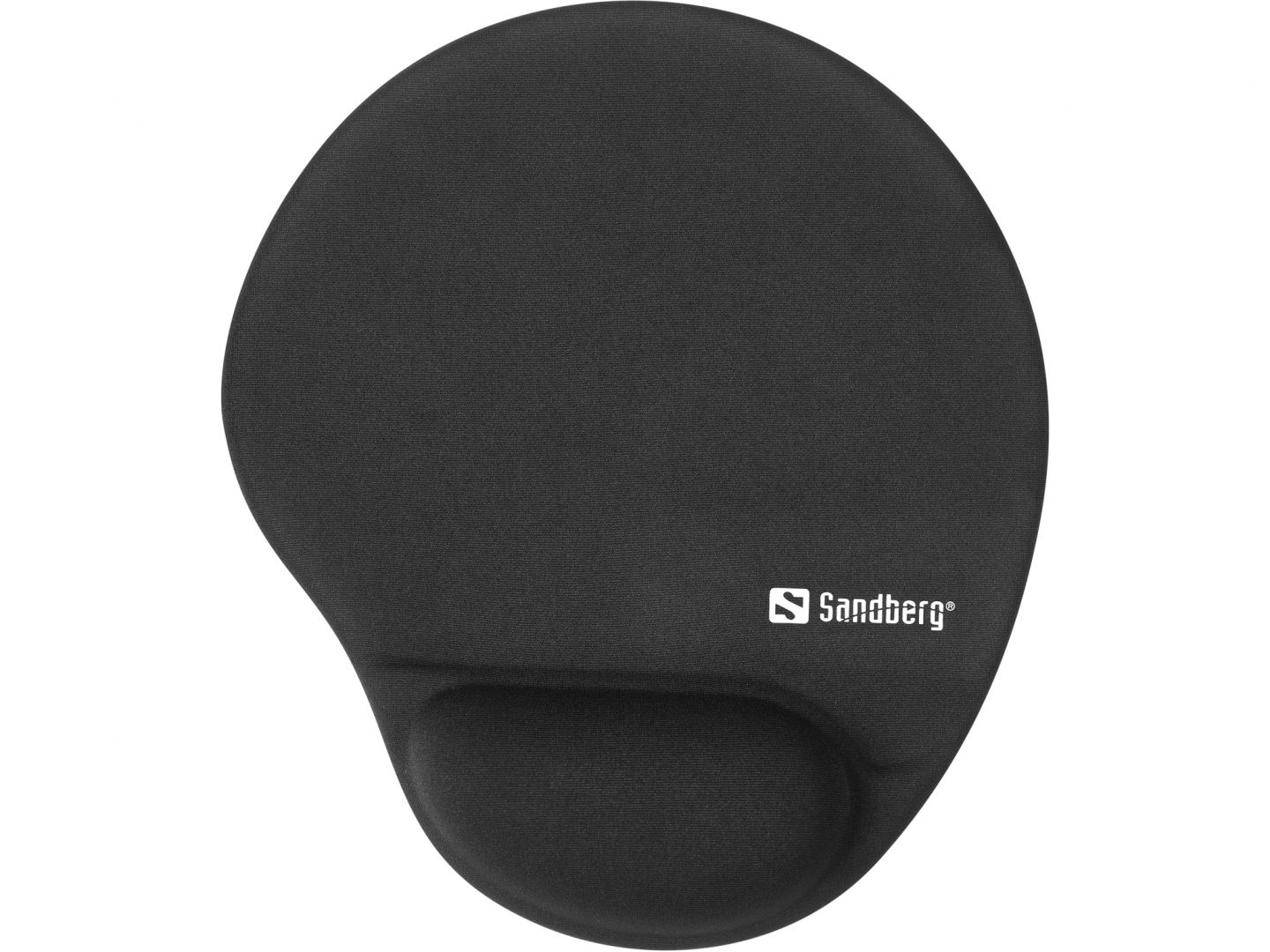 Sandberg Memory Foam Round Egérpad Black