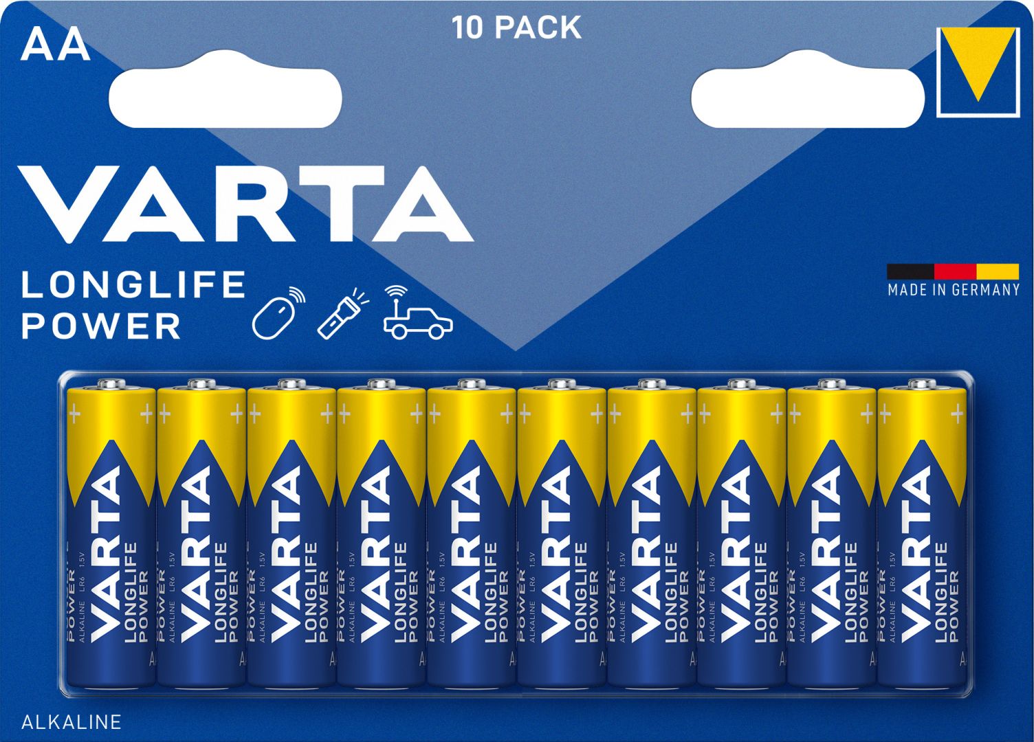 Varta AA Alkáli Elem 10db/csomag