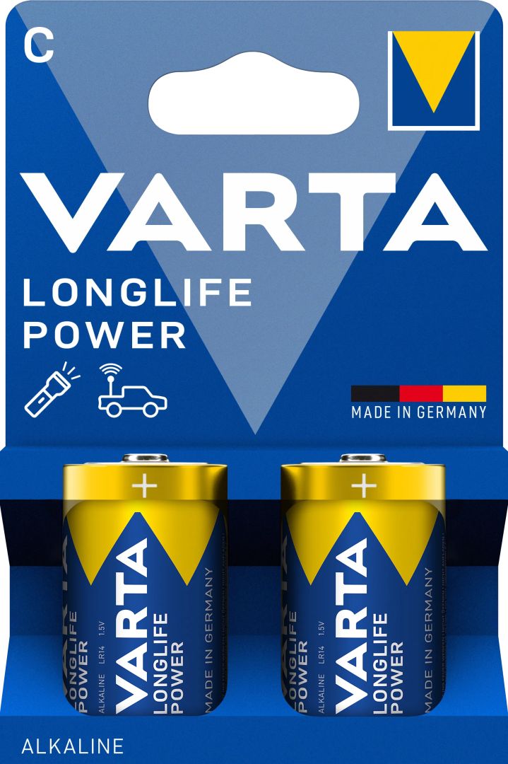 Varta D Alkáli Elem 2db/csomag