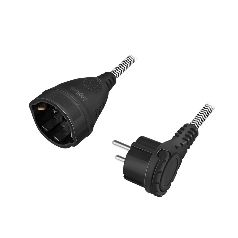 Logilink Hálózati Hosszabbító 3m Black