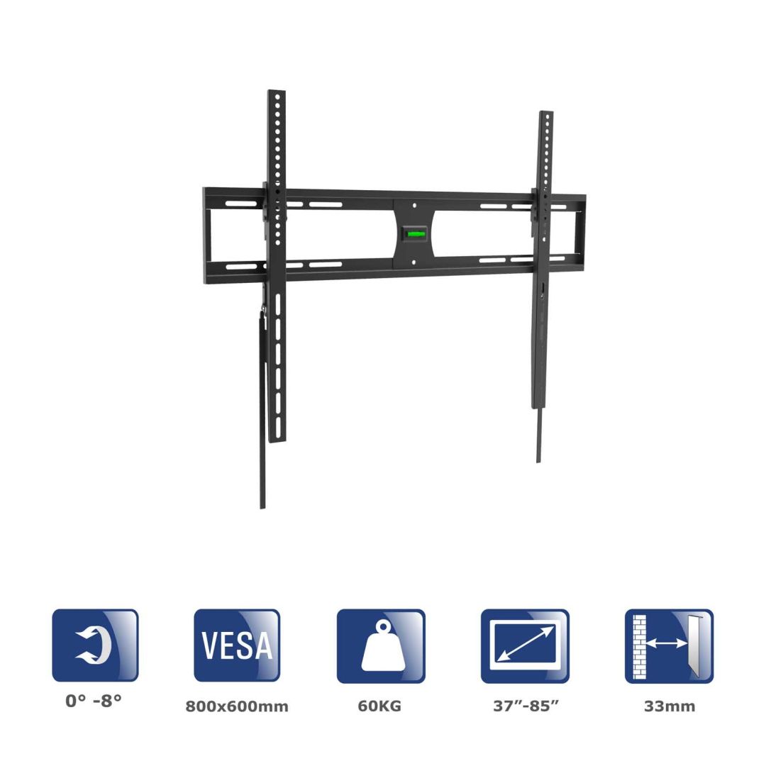 Akyga AK-MB-09 TV Wall Mount Bracket 60kg VESA 800x600mm 37-85