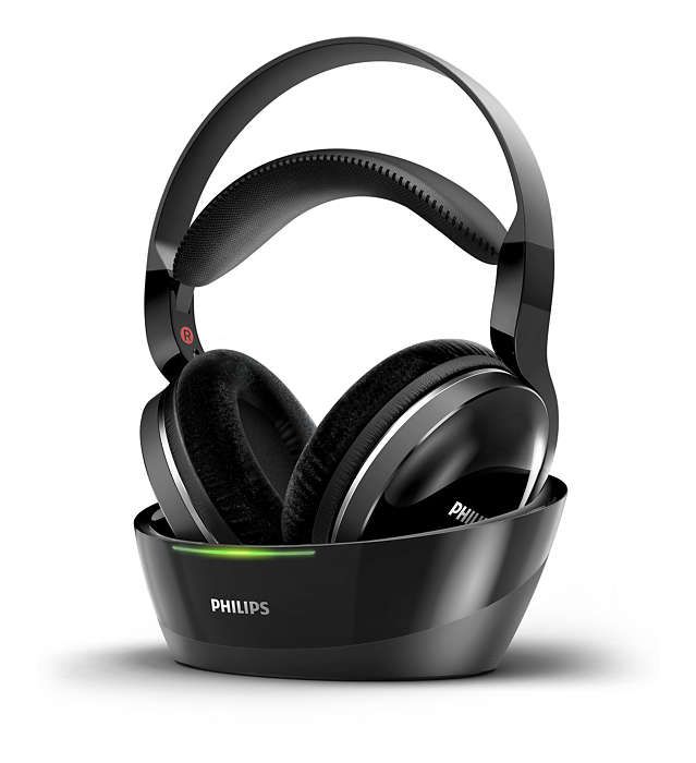 Philips SHD8850 Wireless Headphone Black