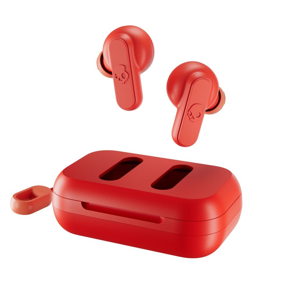 Skullcandy Dime True Wireless Bluetooth Earbuds Golden Age Red