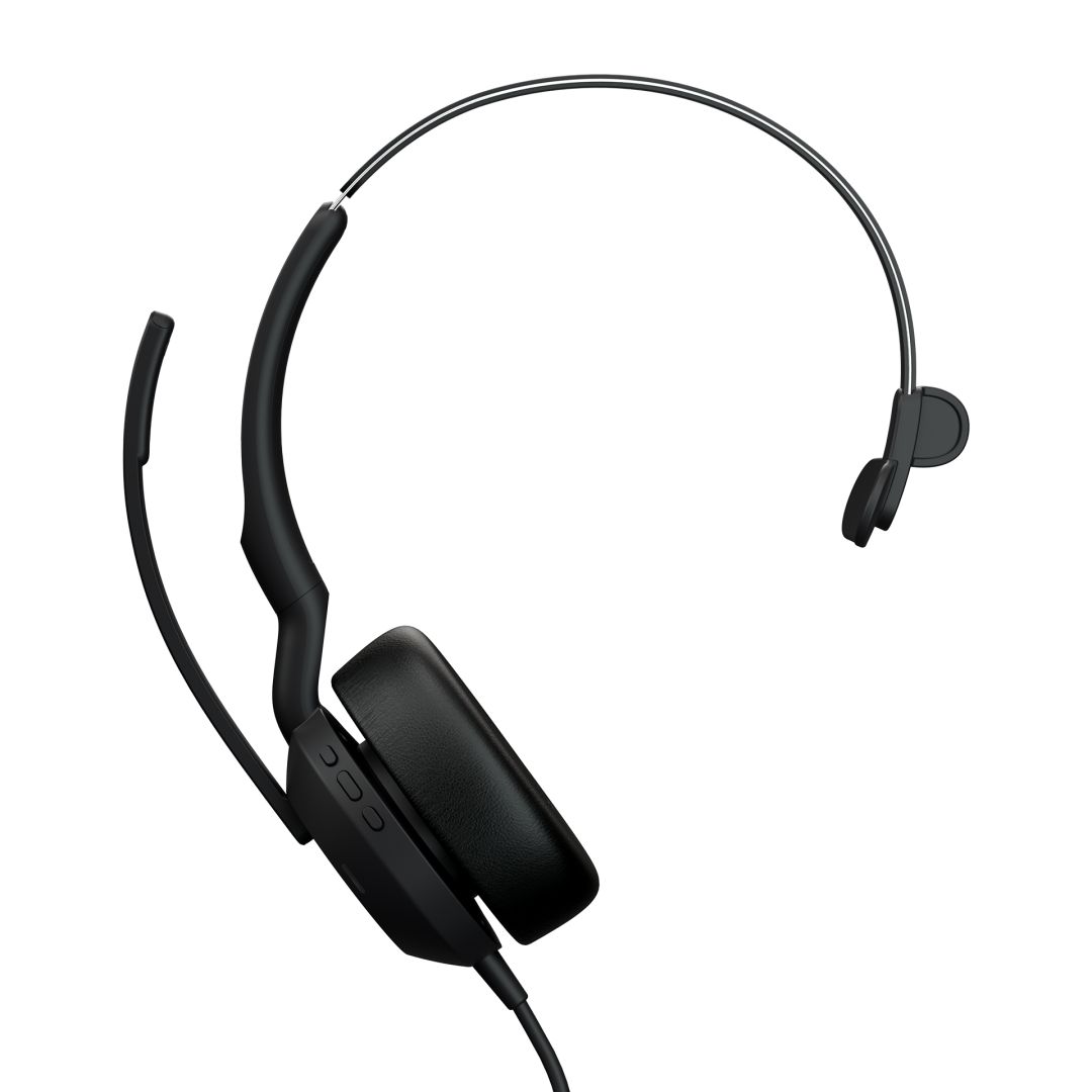 Jabra Evolve2 50 USB-C MS Mono Bluetooth Headset Black