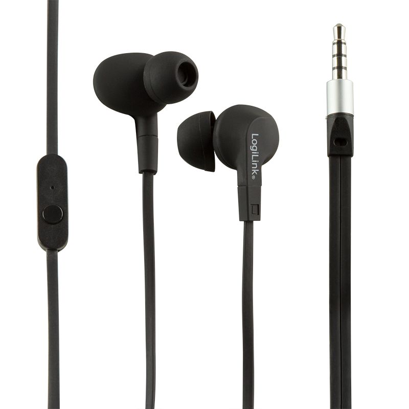 Logilink HS0042 Stereo In-Ear headset Black