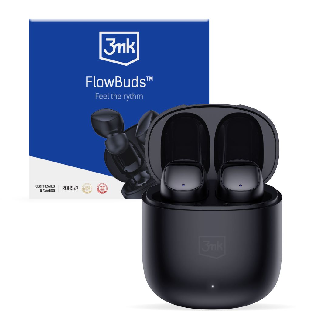 3mk FlowBuds Fekete kiegészítő