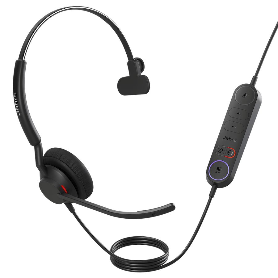 Jabra Engage 40 MS Mono USB C/A Headset Black