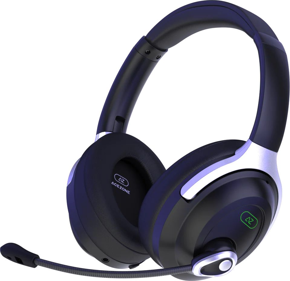 Acezone A-Spire Bluetooth Gaming Headset Black