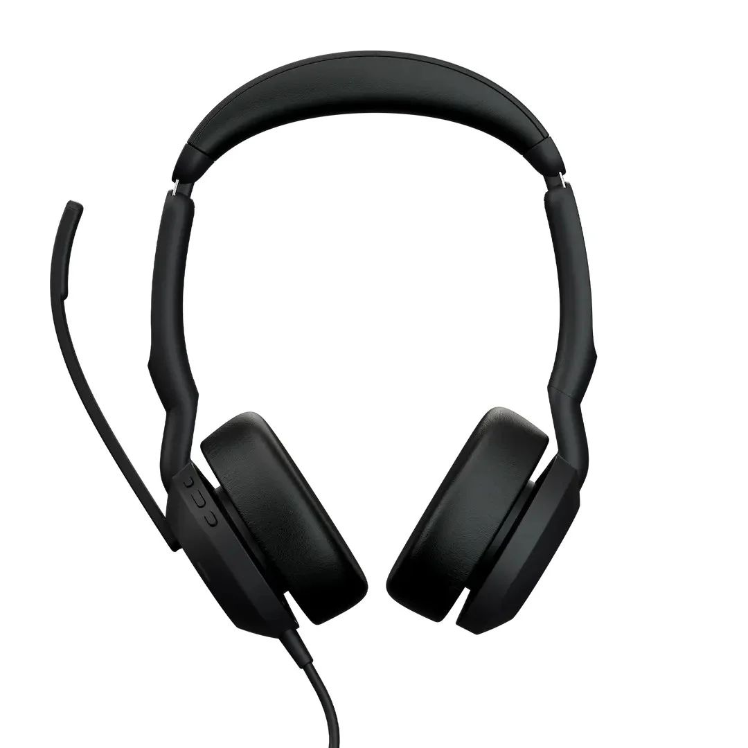 Jabra Evolve2 50 USB-C/A MS Stereo Bluetooth Headset Black
