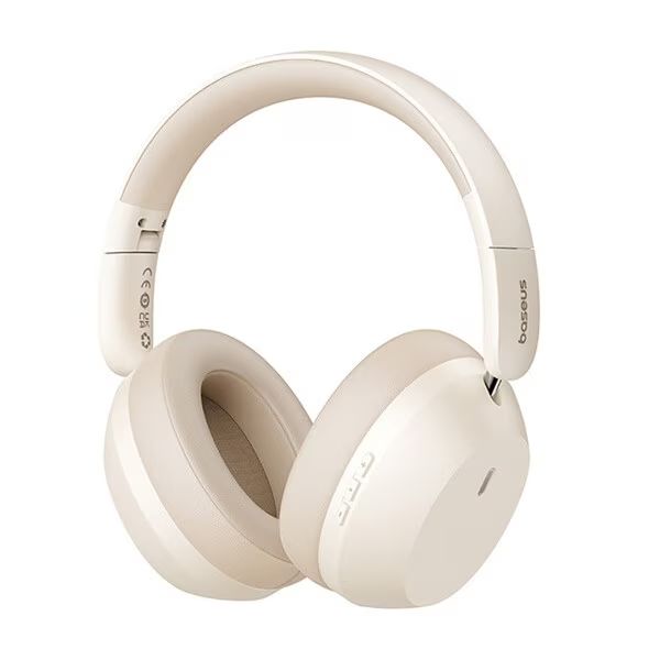 Baseus Bass 35 Max Bluetooth Headset Beige