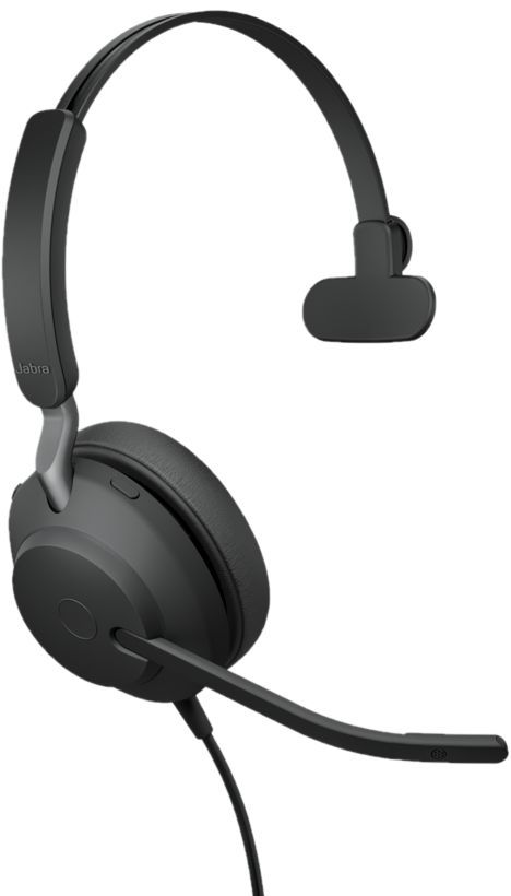 Jabra Evolve2 40 UC Mono USB C/A Headset Black