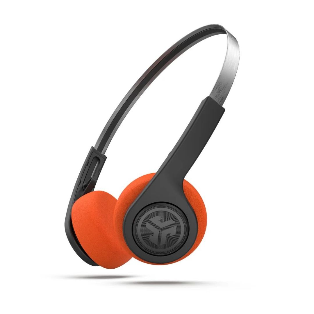 JLab Rewind Wireless Retro 2 Headset Black