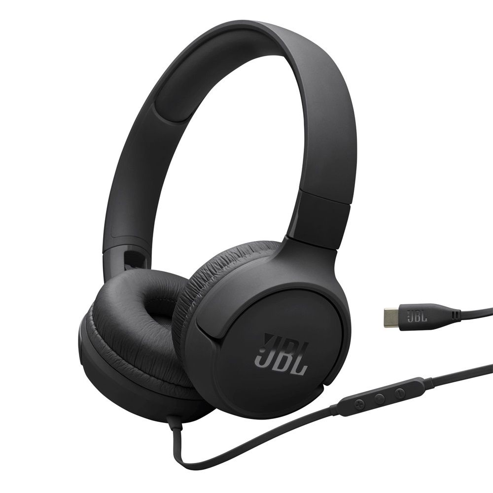 JBL Tune 520C USB-C Headset Black