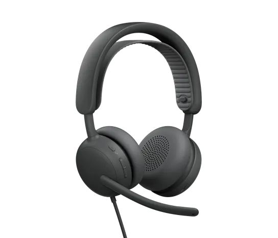 Logitech Zone Wired 2 for Business UC version Headset Graphite